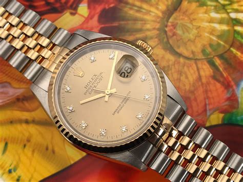 gold 18k rolex oyster perpetual datejust|rolex oyster perpetual diamond bezel.